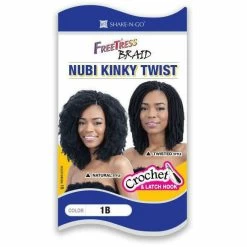 FreeTress: Nubi Kinky Twist -Wig Care Shop freetress crochet hair freetress nubi kinky twist 28552223850582