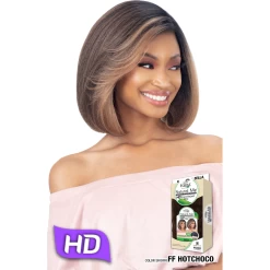 FreeTress: Equal - Natural Me HD Lace Front - Zella -Wig Care Shop freetress crochet hair freetress zella natural me hd lace front 28676955570262