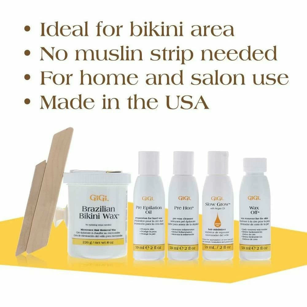 Gigi: Brazilian Bikini Wax Microwave Kit 4 Gigi: Brazilian Bikini Wax Microwave Kit - Image 2