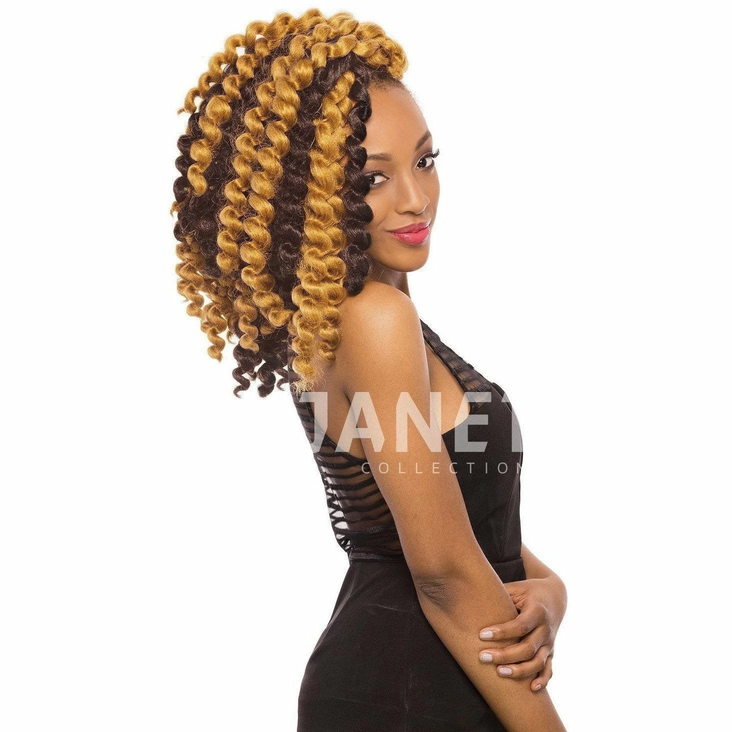 Janet Collection™: 2X Bouncy Curl Braid 12'' 5 Janet Collection™: 2X Bouncy Curl Braid 12'' - Image 3