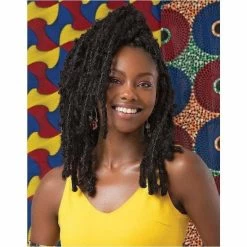 Janet Collection: Nala Tress 3X Butterfly Faux Locs 10/12/14" Crochet Braids