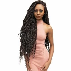 Janet Collection: Nala Tress Maverick Locs 24" Crochet Braids -FINAL SALE -Wig Care Shop janet collection crochet hair janet collection nala tress maverick locs 24 15547770110038