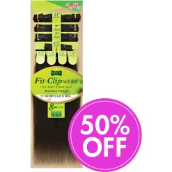 Janet Collection: H/H Remy Fit-Clip Extension 8PCS -Wig Care Shop janet collection hair extenstion 10 1 janet collection h h remy br fit clip extension 8pcs 2517510258802