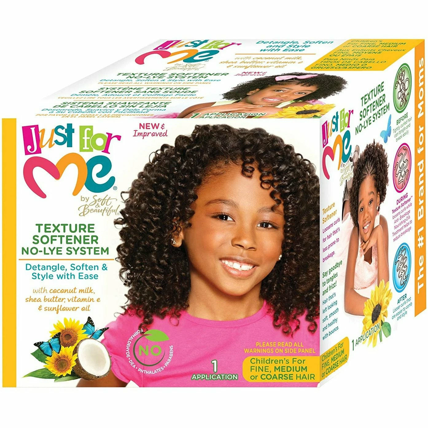 Just For Me: Texture Softener No-Lye System 3 Just For Me: Texture Softener No-Lye System