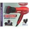 RED By Kiss: 2000 Detangler Ceramic Hair Dryer -Wig Care Shop kiss blow dryer red by kiss 2000 detangler ceramic hair dryer 15476207419478