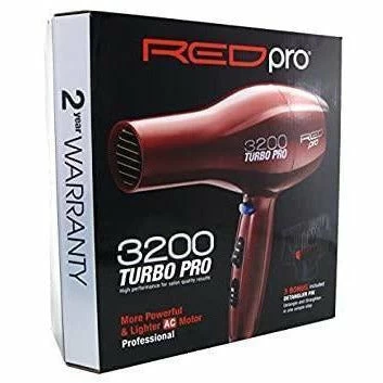 RED By Kiss: 3200 Turbo Pro Blow Dryer 3 RED By Kiss: 3200 Turbo Pro Blow Dryer