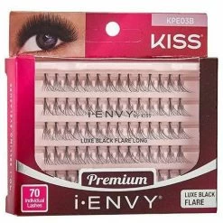 Kiss: I Envy Luxe Individual Lash Extensions 10 Kiss: I Envy Luxe Individual Lash Extensions -Wig Care Shop kiss cosmetics kiss i envy luxe individual lash extensions 16005729550422