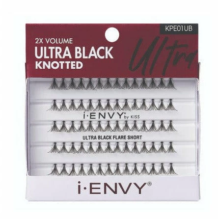 Kiss: I Envy Ultra Black Knotted Individual Lash Extensions 3 Kiss: I Envy Ultra Black Knotted Individual Lash Extensions - Image 2