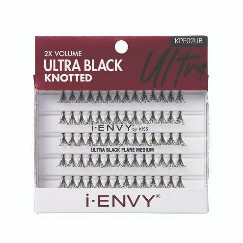 Kiss: I Envy Ultra Black Knotted Individual Lash Extensions 5 Kiss: I Envy Ultra Black Knotted Individual Lash Extensions - Image 4