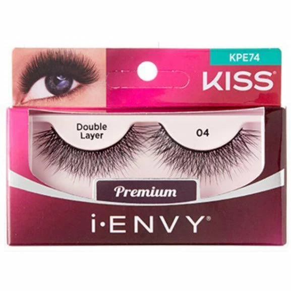 Kiss I-Envy "Double Layer" Remy Eyelashes #KPE74 3 Kiss I-Envy "Double Layer" Remy Eyelashes #KPE74