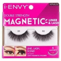 KISS: I-ENVY Double Strength Magnetic Liner & Lash 10 KISS: I-ENVY Double Strength Magnetic Liner & Lash -Wig Care Shop kiss professional eyelashes kpml03 kiss i envy double strength magnetic lashes 15551442714710