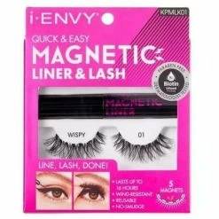 KISS: I-ENVY Double Strength Magnetic Liner & Lash 12 KISS: I-ENVY Double Strength Magnetic Liner & Lash -Wig Care Shop kiss professional eyelashes kpmlk01 liner lash kiss i envy double strength magnetic lashes 15551461130326