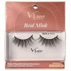 KISS: I-ENVY V-Luxe Real Mink Eyelashes -Wig Care Shop kiss professional eyelashes vlec01 rose or gold kiss i envy v luxe real mink eyelashes 14698483515478