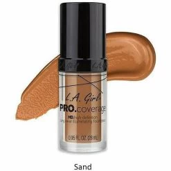 L.A. GIRL: Pro Coverage Illuminating Foundation -Wig Care Shop l a girl cosmetics sand l a girl pro coverage illuminating foundation 41985638416