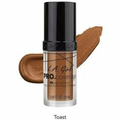 L.A. GIRL: Pro Coverage Illuminating Foundation -Wig Care Shop l a girl cosmetics toast l a girl pro coverage illuminating foundation 41992847376