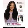 Pristine: 11A 100% Unprocessed Human Hair 3 Bundle + Closure Pack - Body Wave -Wig Care Shop mane concept virgin bundles pristine 11a 100 unprocessed human hair 3 bundle closure pack body wave 30299472691286