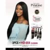 Pristine: 11A 100% Unprocessed Human Hair 3 Bundle + Closure Pack - Straight -Wig Care Shop mane concept virgin bundles pristine 11a 100 unprocessed human hair 3 bundle closure pack straight 30299405582422