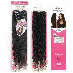 Mayde Beauty: 2x Rasta Boho Locs - FINAL SALE -Wig Care Shop mayde beauty crochet hair mayde beauty 2x rasta boho locs 15994709704790