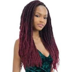 Mayde Beauty: 2X Softwist Braid 20" Crochet Braids - FINAL SALE -Wig Care Shop mayde beauty crochet hair mayde beauty 2x soft twist braid 20 12004693180502