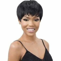Mayde Beauty: Synthetic Full Cap Wig - Aiden 8 Mayde Beauty: Synthetic Full Cap Wig - Aiden -Wig Care Shop mayde beauty lace wigs 1 jet black mayde beauty synthetic wig aiden 15360099123286