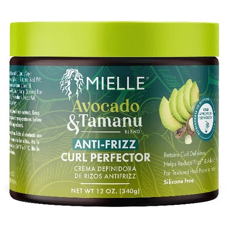 Mielle Organics: Avocado & Tamanu Anti-Frizz Curl Perfector 12oz 3 Mielle Organics: Avocado & Tamanu Anti-Frizz Curl Perfector 12oz