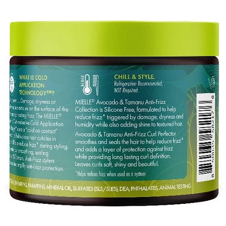 Mielle Organics: Avocado & Tamanu Anti-Frizz Curl Perfector 12oz 4 Mielle Organics: Avocado & Tamanu Anti-Frizz Curl Perfector 12oz - Image 2