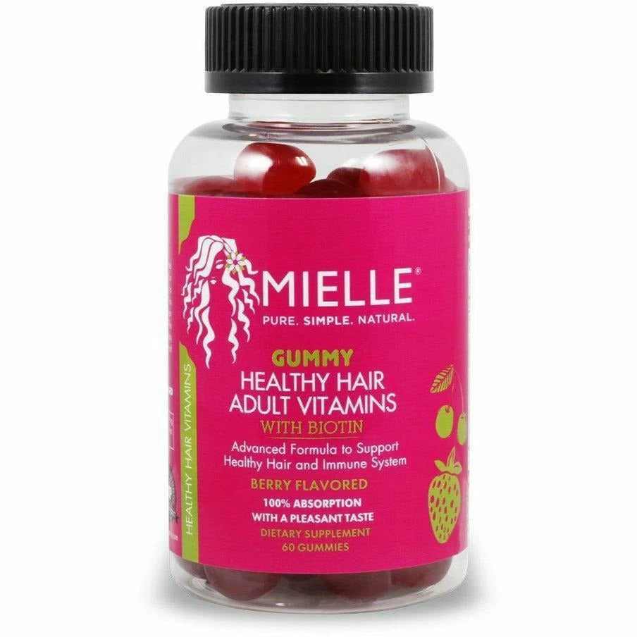 Mielle Organics: Gummy Healthy Hair Vitamins 60 Count 3 Mielle Organics: Gummy Healthy Hair Vitamins 60 Count