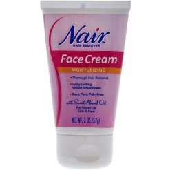 Nair: Hair Remover Moisturizing Face Cream 2oz. 6 Nair: Hair Remover Moisturizing Face Cream 2oz. -Wig Care Shop nair bath body nair hair remover moisturizing face cream 2oz 15476833255510