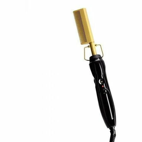 Tyche: Gold Ceramic Pressing Comb 4 Tyche: Gold Ceramic Pressing Comb - Image 2