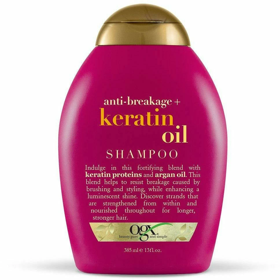 OGX: Anti-Breakage + Keratin Oil Shampoo 13oz 3 OGX: Anti-Breakage + Keratin Oil Shampoo 13oz