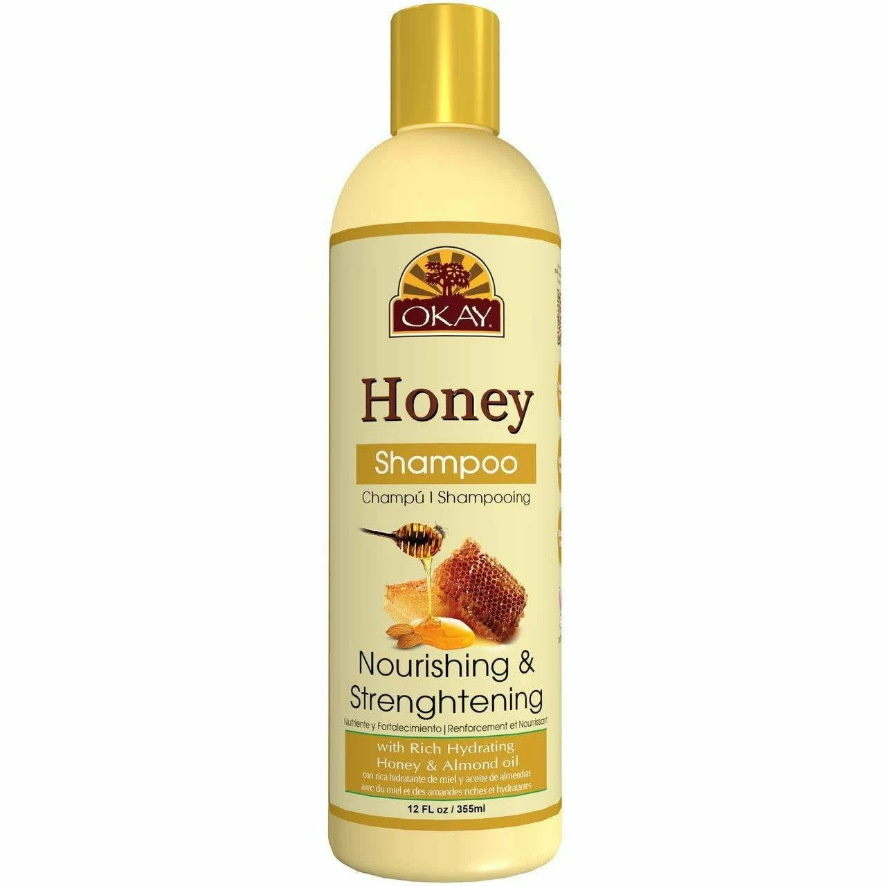OKAY: Honey Nourishing & Strengthening Shampoo 12oz 3 OKAY: Honey Nourishing & Strengthening Shampoo 12oz