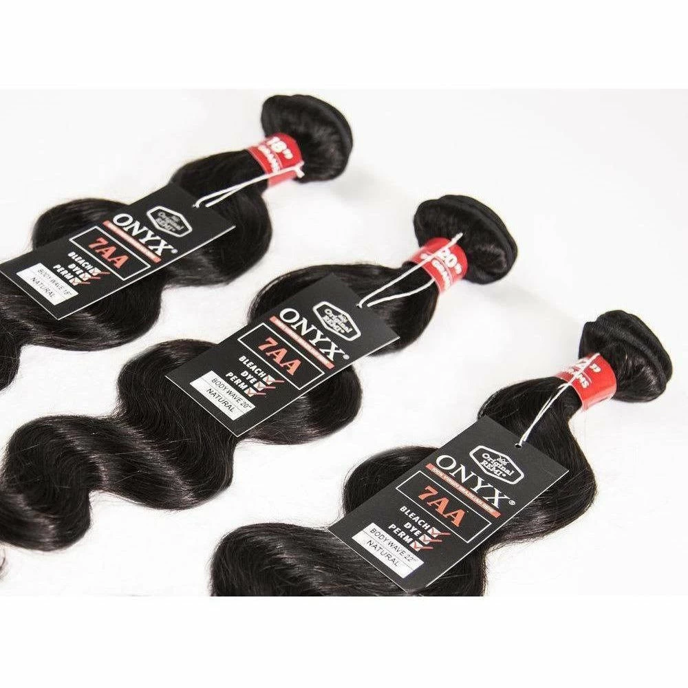 Onyx: 100% Virgin Brazilian Remi 3 Pack - Body Wave 3 Onyx: 100% Virgin Brazilian Remi 3 Pack - Body Wave - Image 2