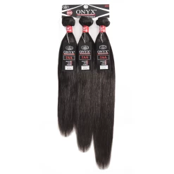 Onyx: 100% Virgin Brazilian Remi 3 Pack - Straight