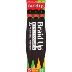 Outre: 3x Braid Up Pre-Stretched 56" -FINAL SALE -Wig Care Shop outre braiding hair outre 3x braid up pre stretched 56 15913422880854