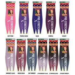 X-Pression: 3X Ultra Pre-Stretched Braid 52" 27 X-Pression: 3X Ultra Pre-Stretched Braid 52" -Wig Care Shop outre braiding hair x pression 3x ultra pre stretched braid 52 32604794060886