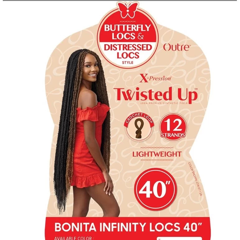 Outre: X-Pression Bonita Infinity Locs 40" 4 Outre: X-Pression Bonita Infinity Locs 40" - Image 2