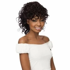 Outre: Synthetic Bang X Pony - Cyndi -Wig Care Shop outre drawstring ponytails outre synthetic bang x pony cyndi 15569671225430