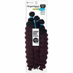 Shake N' Go: Organique Loose Deep 3pcs 18/20/22" -Wig Care Shop shake n go hair extensions shake n go organique loose deep 3pcs 18 20 22 28587149525078