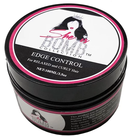 She Is Bomb Collection: Fast Drying Edge Control 3.5oz 3 She Is Bomb Collection: Fast Drying Edge Control 3.5oz