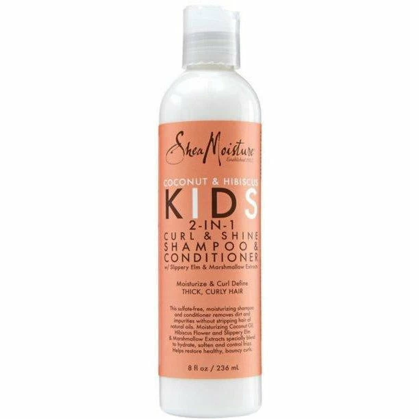 Shea Moisture: Kids 2-in-1 Shampoo & Conditioner 8oz 3 Shea Moisture: Kids 2-in-1 Shampoo & Conditioner 8oz