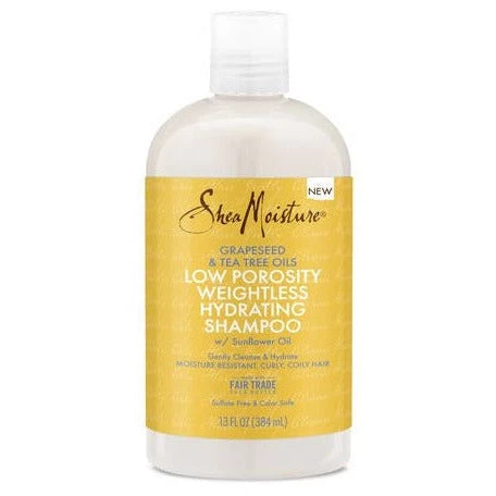 Shea Moisture: Low Porosity Weightless Hydrating Shampoo 13oz 3 Shea Moisture: Low Porosity Weightless Hydrating Shampoo 13oz