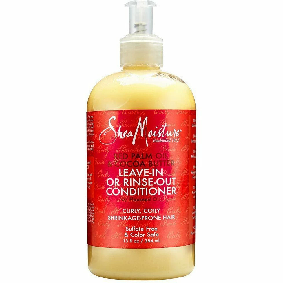 Shea Moisture: Red Palm Oil Leave-In Or Rinse Out 3 Shea Moisture: Red Palm Oil Leave-In Or Rinse Out
