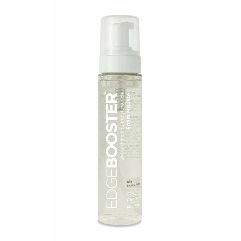 Style Factor: Edge Booster Extra Shine And Moisture Rich Foam Mousse 9oz 5 Style Factor: Edge Booster Extra Shine And Moisture Rich Foam Mousse 9oz - Image 3