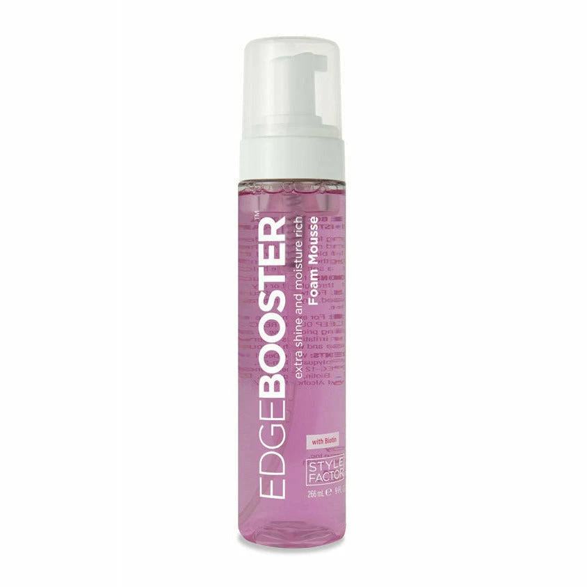 Style Factor: Edge Booster Extra Shine And Moisture Rich Foam Mousse 9oz 4 Style Factor: Edge Booster Extra Shine And Moisture Rich Foam Mousse 9oz - Image 2