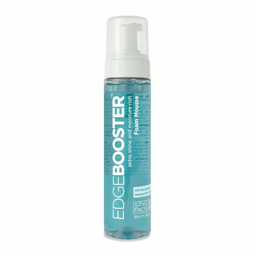 Style Factor: Edge Booster Extra Shine And Moisture Rich Foam Mousse 9oz 3 Style Factor: Edge Booster Extra Shine And Moisture Rich Foam Mousse 9oz
