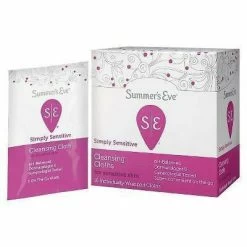 Summer's Eve: Cleansing Cloths 16 Count- Simply Sensitive