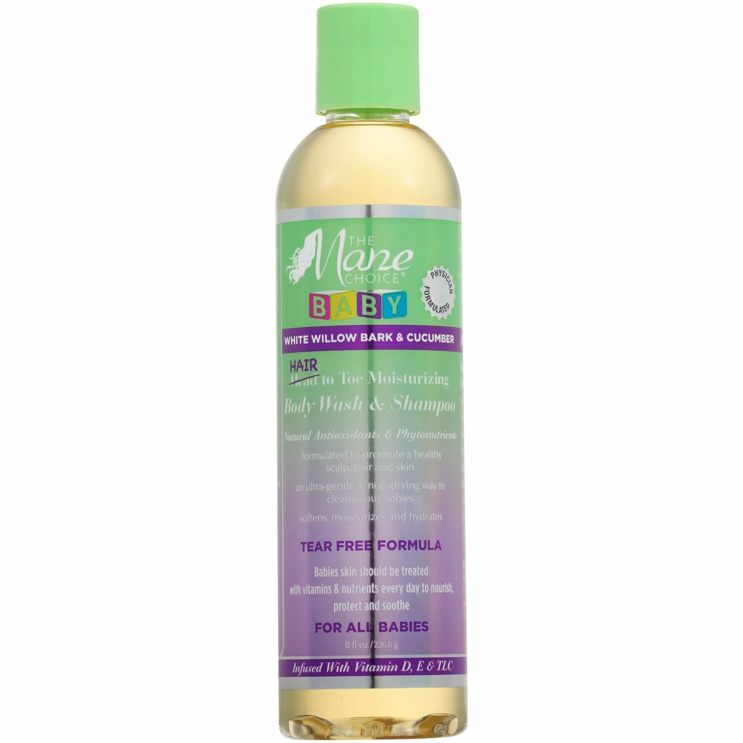 Mane Choice: Baby Hair To Toe Wash & Shampoo 8oz 3 Mane Choice: Baby Hair To Toe Wash & Shampoo 8oz