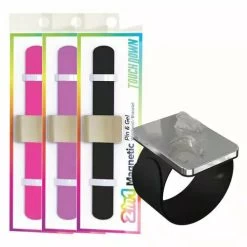 Touchdown: 2in1 Magnetic Pin & Gel Wristband -Wig Care Shop touchdown hair accessories touchdown 2in1 magnetic pin gel wristband 29656305827926