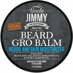 Uncle Jimmy Beard Gro Balm 2oz 9 Uncle Jimmy Beard Gro Balm 2oz -Wig Care Shop uncle jimmy bath body uncle jimmy beard gro balm 2oz 30201545457750