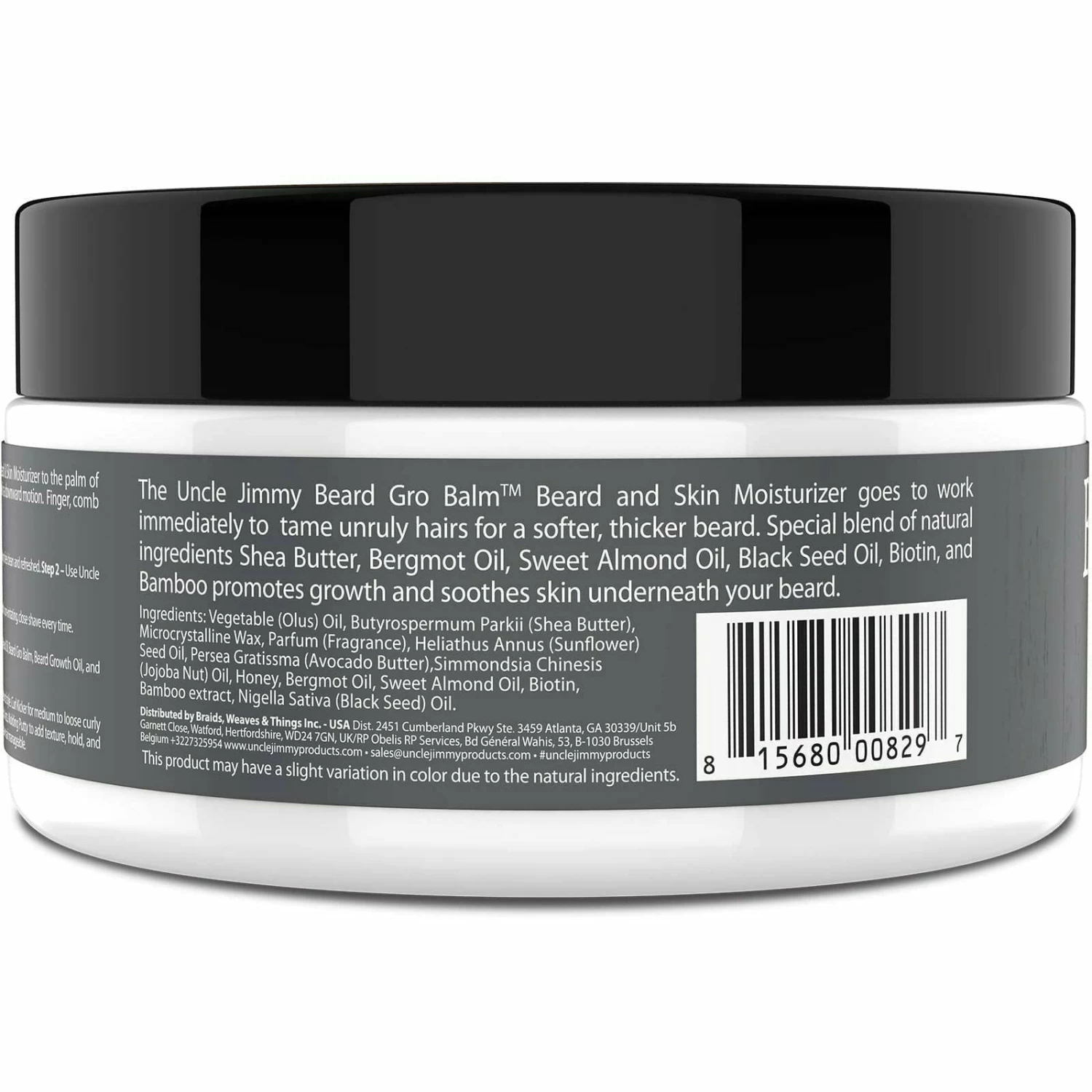 Uncle Jimmy Beard Gro Balm 2oz 4 Uncle Jimmy Beard Gro Balm 2oz - Image 2
